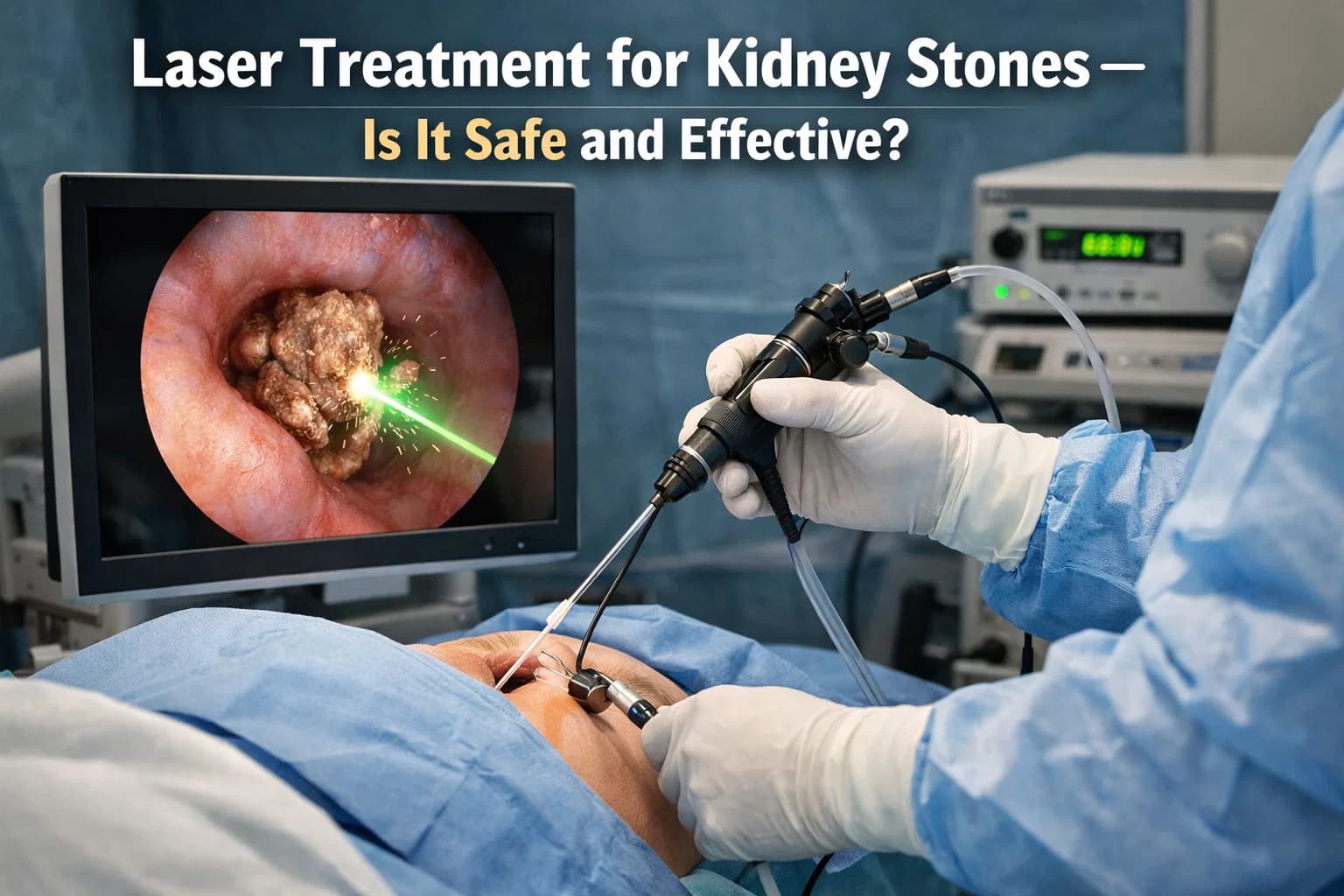 Laser Treatment for Kidney Stones – Safety and Effectiveness Guide