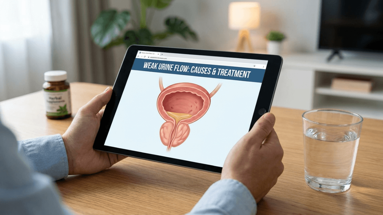 Weak Urine Flow Causes and Treatment - Urologist Guide