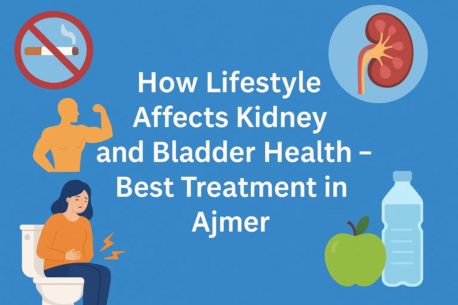 Lifestyle Impact on Kidney and Bladder Health - Best Treatment in Ajmer by Dr. Vishnu Agrawal